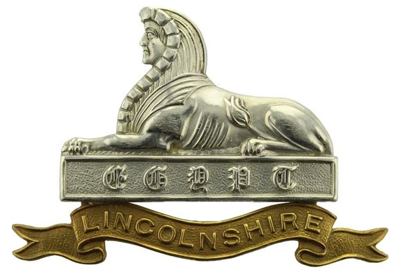 Lincolnshire Regiment cap badge